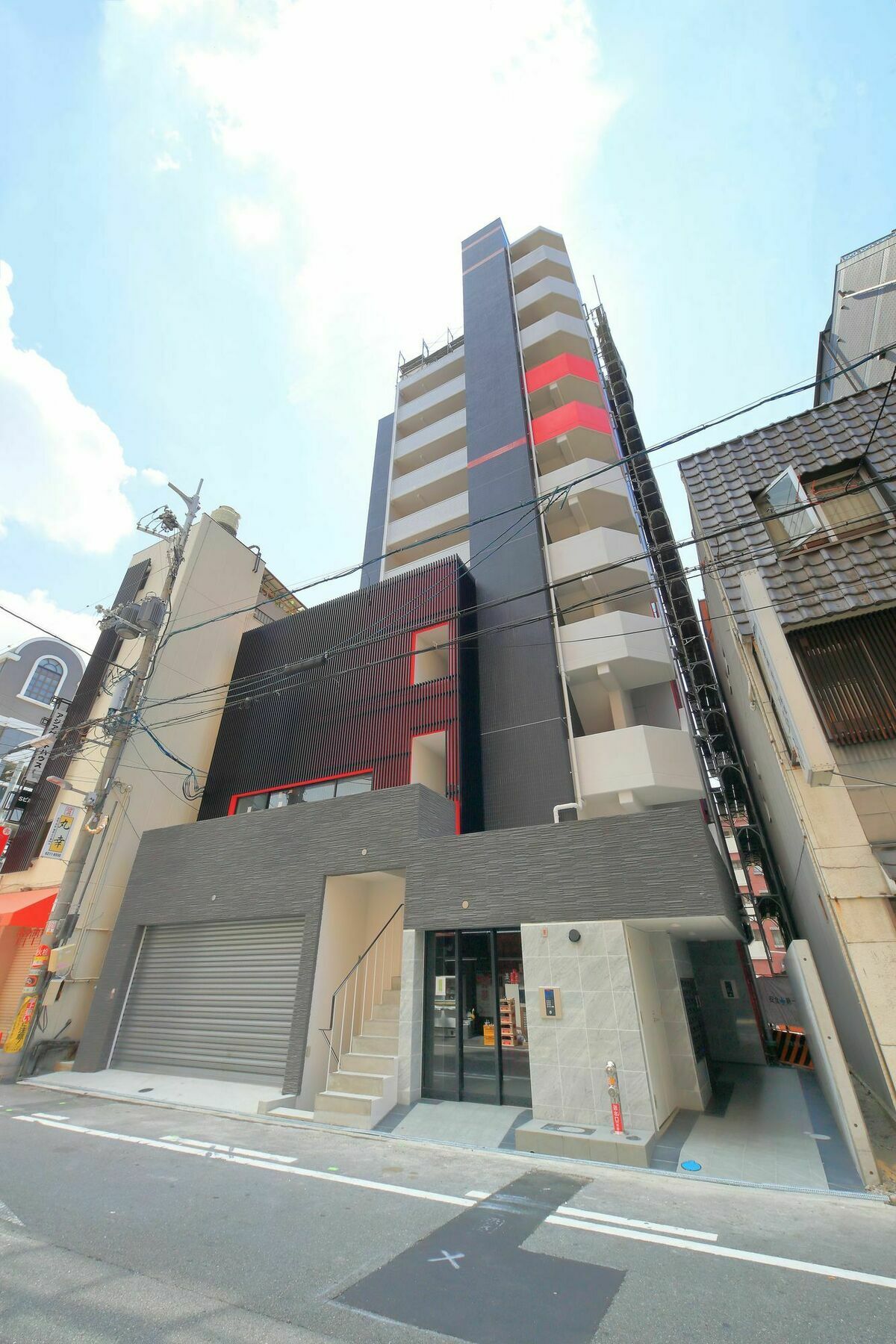 오사카 Roof Dotonbori 아파트 외부 사진